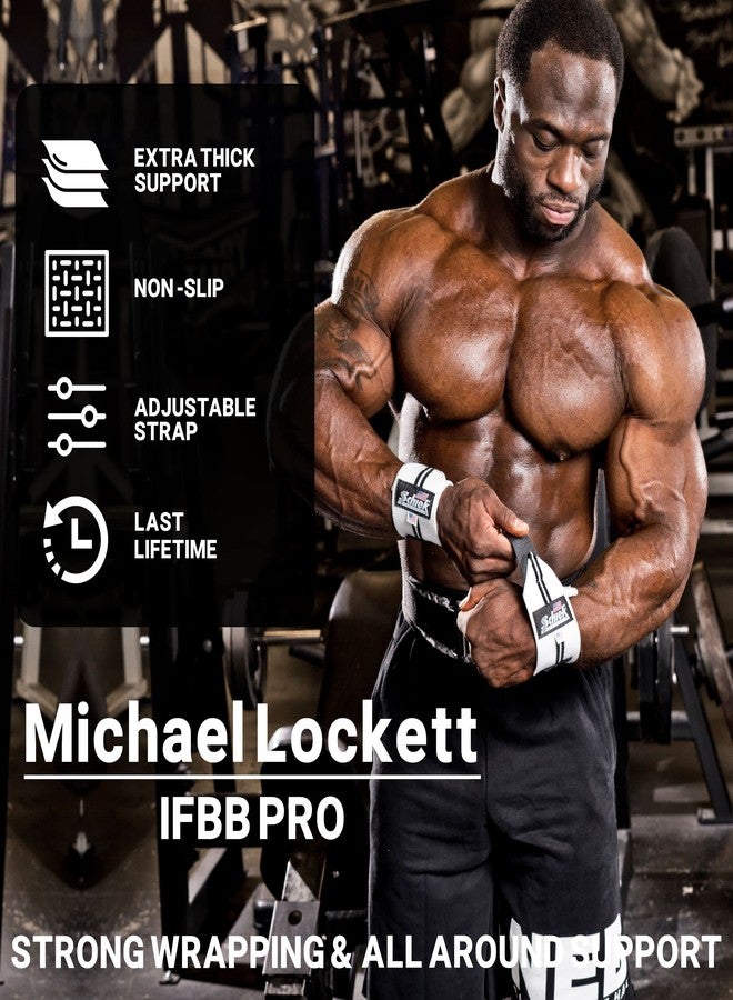 شيك أربطة معصم شيك شديدة التحمل مقاس 12 بوصة - رباط معصم لتوفير أقصى قدر من الدعم - Image 5